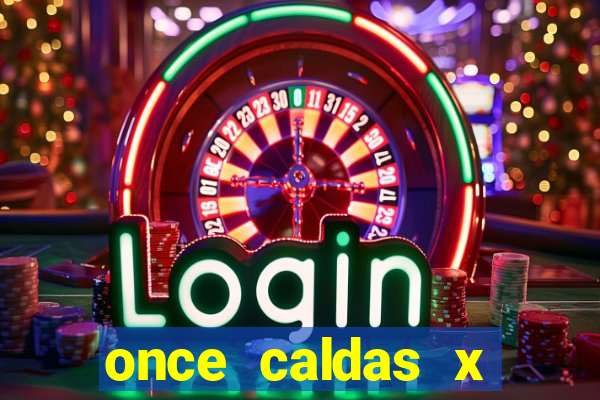 once caldas x tolima palpites